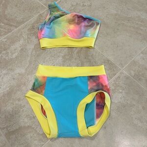 Colorful Kids Dance/Swim Set